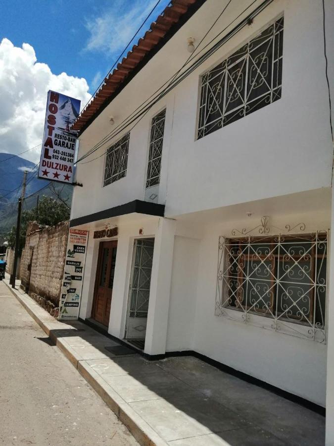 Hostal Dulzura Caraz Buitenkant foto